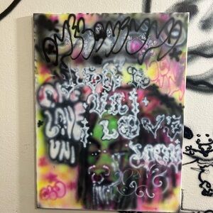 1/1 Airbrush Graffiti canvas